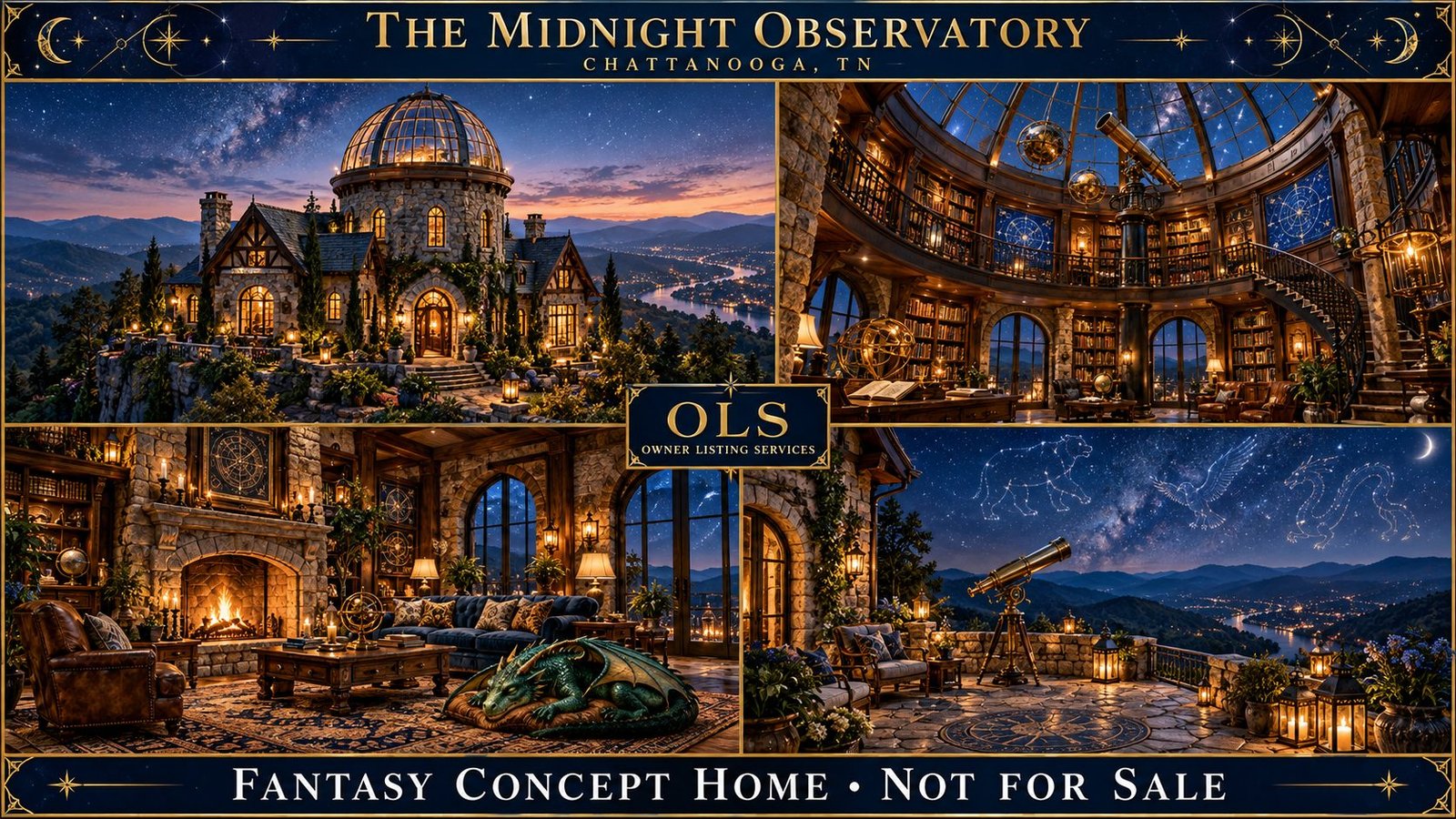 The Midnight Observatory — Chattanooga, TN — Fictional Concept - photo 1
