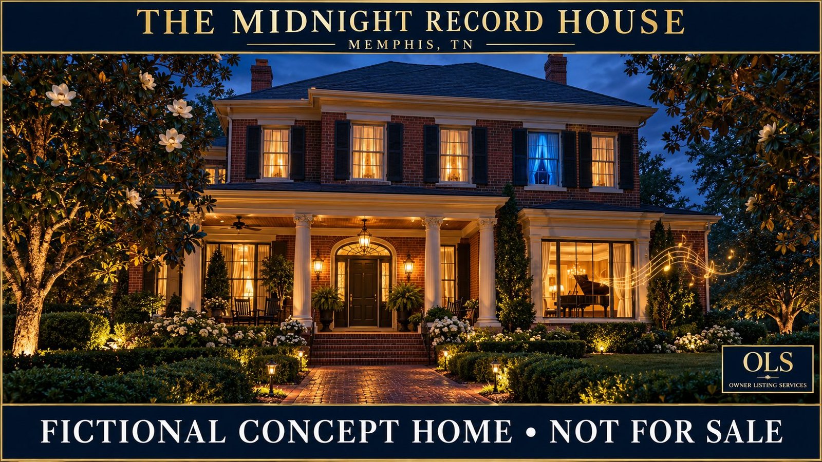The Midnight Record House — Memphis, TN — Fictional Concept - photo 1